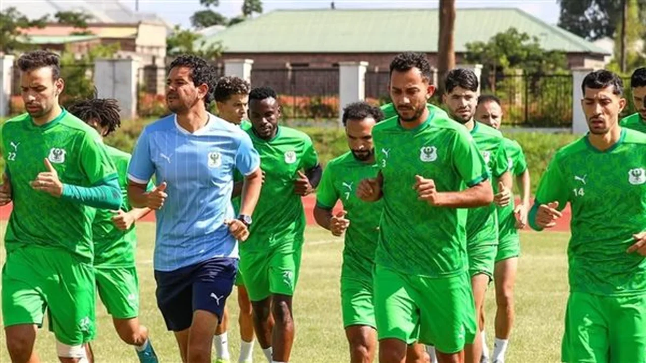 مران المصري وزيسكو الأخير على استاد ليفي مواناواسا استعداداً لموقعة الكونفدرالية